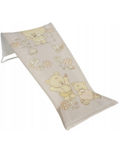 Leżaczek do Kąpieli MIŚ Beżowy Tega Baby