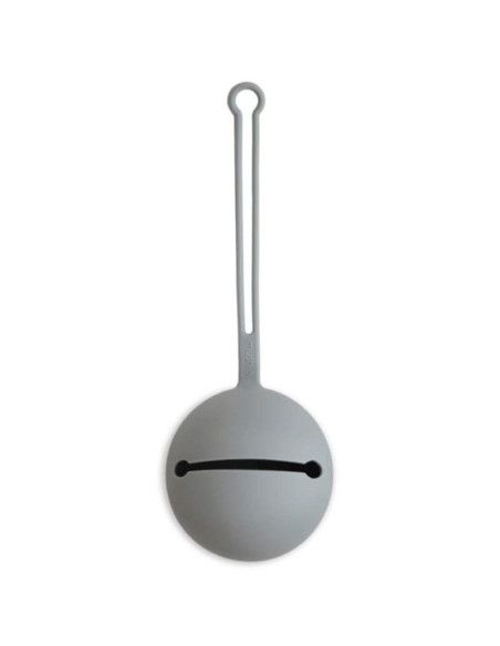 Silikonowe Etui na Smoczek do Wózka Kula Ball Stone Mushie