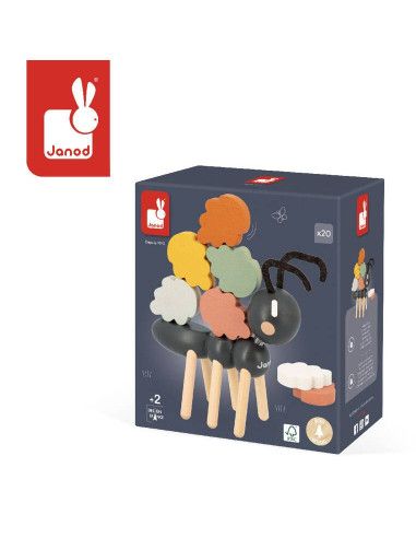 Drewniana gra balansowa Mrówka Sweet Cocoon 2+ Janod