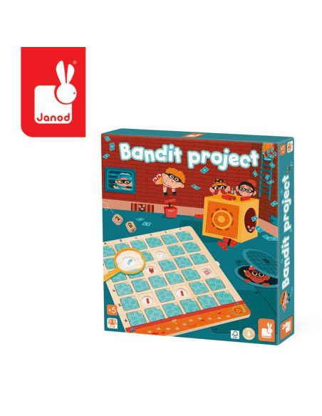 Gra Strategiczna Złodziejaszki Bandit Project 5+ Janod