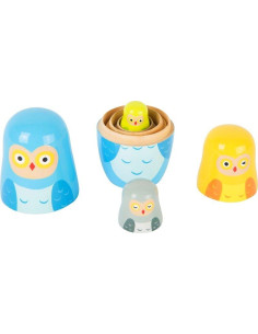 Matrioszka Rodzina Sów Small Foot 2
