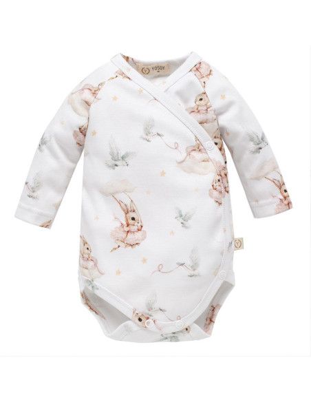 Body Niemowlęce z Długim Rękawem TUTU RABBITS Rozmiar 62 Body Niemowlęce z Długim Rękawem TUTU RABBITS Rozmiar 62
