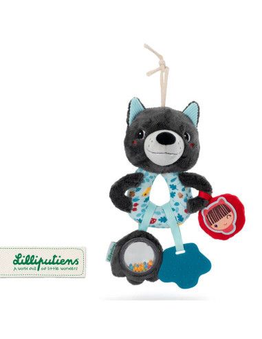 Grzechotka Wielofunkcyjna Wilk Louis 3 m+ LILLIPUTIENS