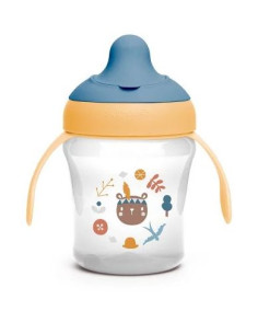 Kubek do Nauki Picia FOREST 200ml +6m Żółty Suavinex