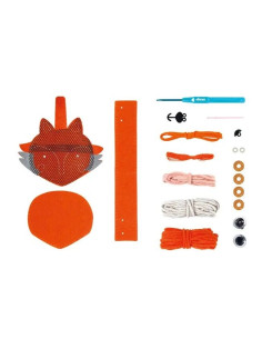 Zabawka Kreatywna Moja Pierwsza Torebka do Uszycia na Szydełku Lis Avenir 2