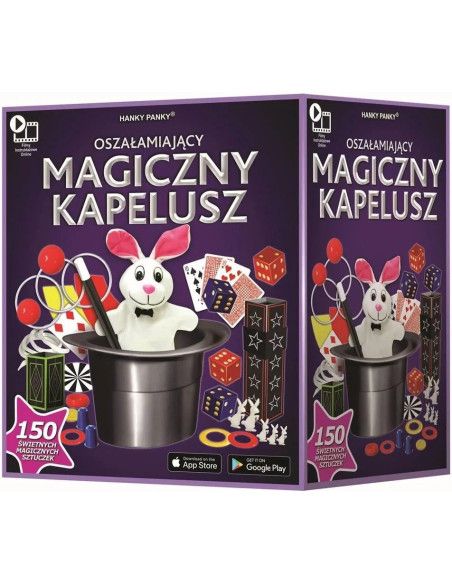Zestaw do Sztuczek Magicznych dla Dzieci Magiczny Kapelusz 150 sztuczek Cartamundi