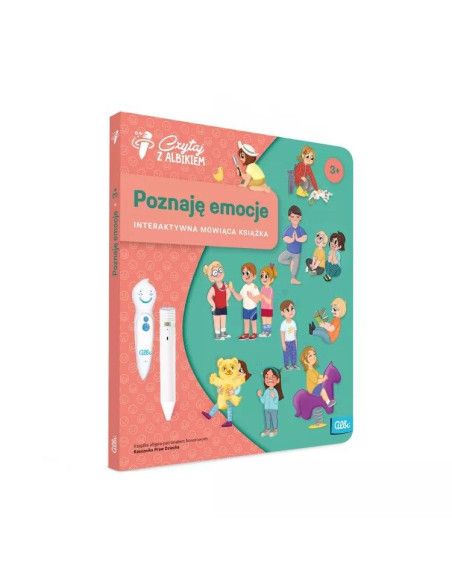 Książka Poznaję Emocje 3+ Czytaj z Albikiem Albi