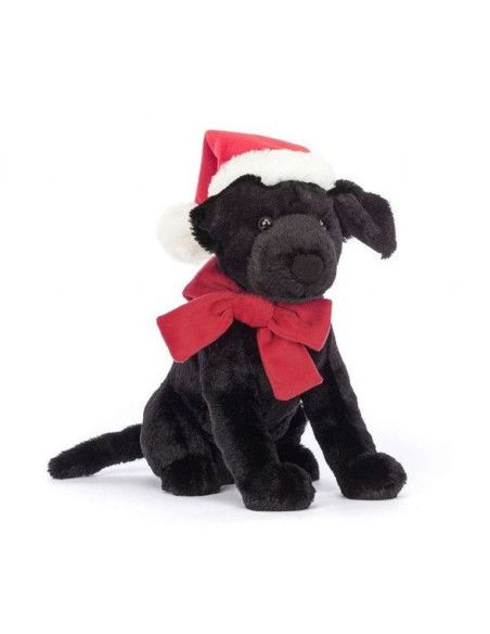 Labrador w Czapce Świętego Mikołaja 22 cm Jellycat