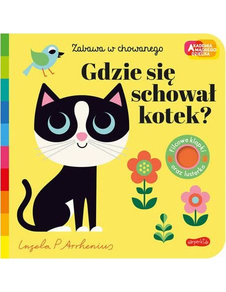 Akademia Mądrego Dziecka Książeczka dla Dzieci Gdzie się Schował Kotek?