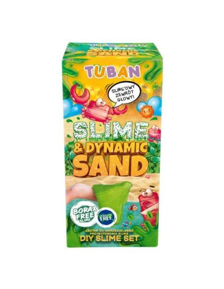 Zestaw Kreatywny SLIME & DYNAMIC SAND Tuban