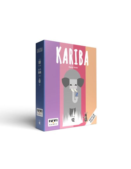 Gra Logiczna Karciana Helvetiq Kariba (PL) IUVI Games