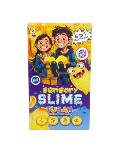Zestaw Kreatywny SENSORY SLIME 6w1 Tuban