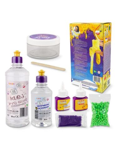 Zestaw Kreatywny SENSORY SLIME 6w1 Tuban