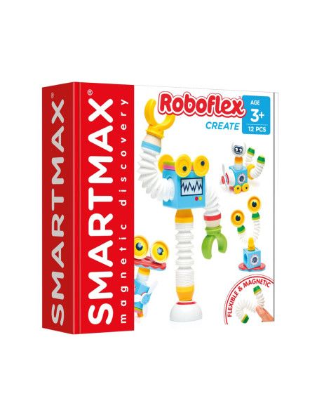 Klocki Magnetyczne SmartMax Roboflex IUVI Games