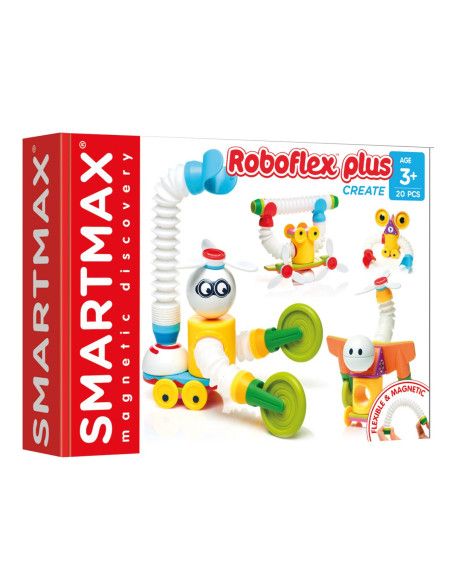 Klocki Magnetyczne Smart Max Roboflex PLUS IUVI Games