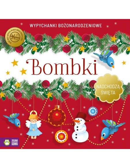 Zrób to Sam Nadchodzą Święta Bombki Wypychanki Zielona Sowa