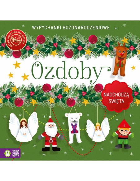 Zrób To Sam Nadchodzą Święta Ozdoby Wypychanki Zielona Sowa