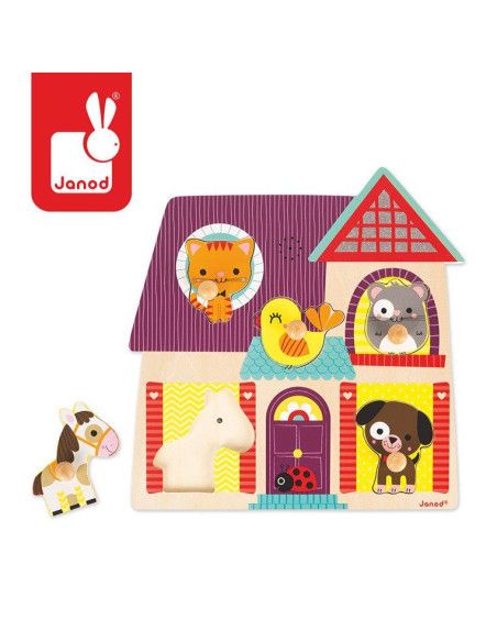 Puzzle Muzyczne Moi Mali Przyjaciele Janod Puzzle Muzyczne Moi Mali Przyjaciele Janod