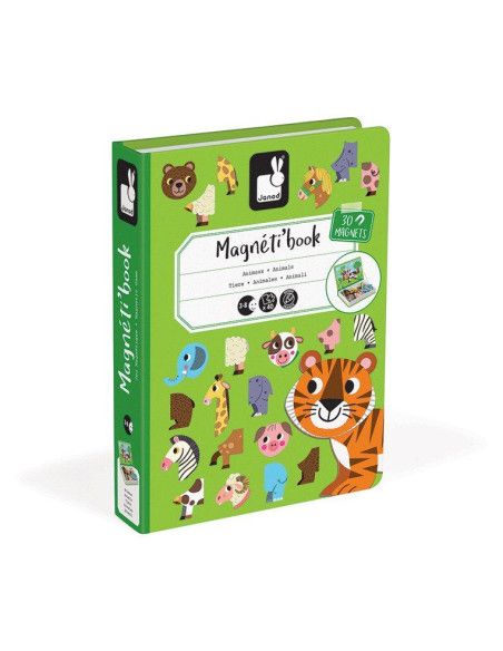 Magnetyczna Układanka Zwierzęta Magnetibook Janod