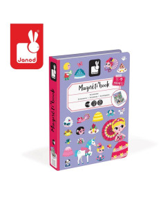 Magnetyczna Układanka Księżniczki Magnetibook Janod