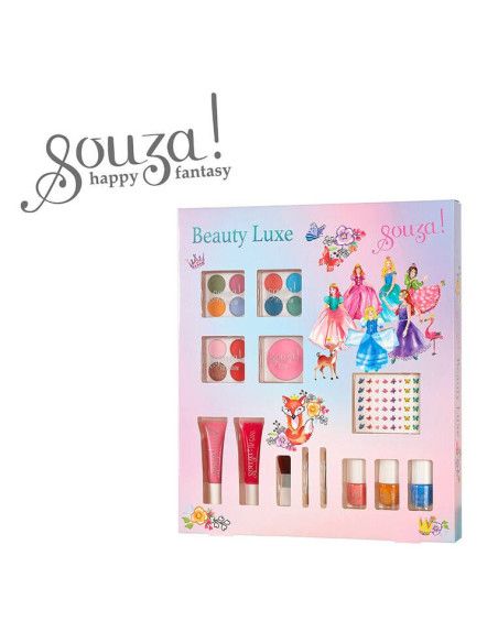 Kosmetyki do Makijażu dla Dzieci Zestaw 13 el. Beauty Luxe Souza