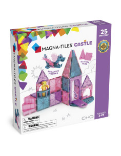 Klocki Magnetyczne Zamek 25 Elementów Magna Tiles