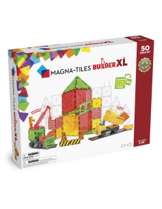 Klocki Magnetyczne Builder XL 50 Elementów Magna Tiles