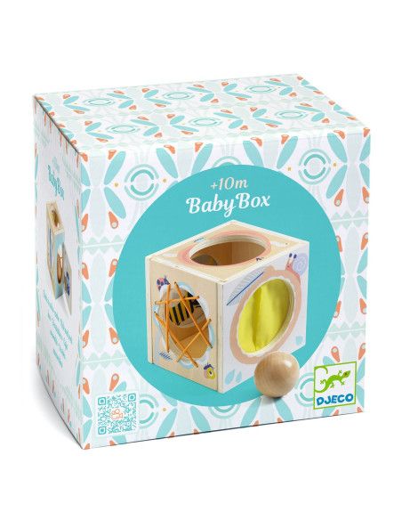 Drewniane Pudełko Sensoryczne BABYBOX Djeco