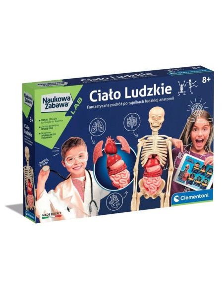 Ciało Ludzkie Naukowa Zabawa Clementoni