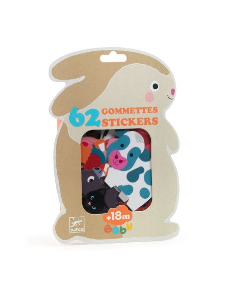 Naklejki dla Maluchów ZWIERZĄTKA Z FARMY Djeco