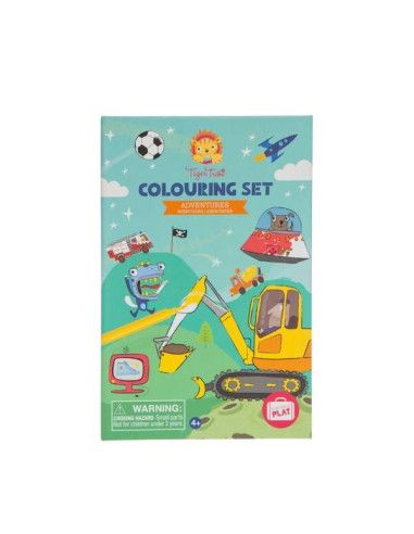 Zestaw Kolorowanek Przygody Tiger Tribe