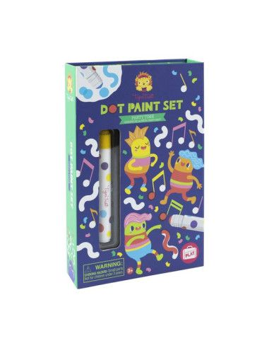 Zestaw Kropkowe Markery Impreza Tiger Tribe