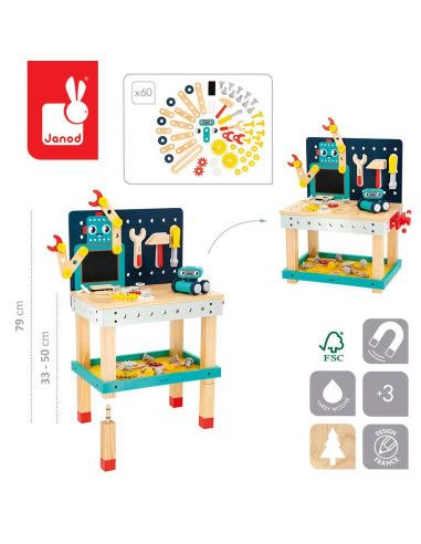 Warsztaty majsterkowicza, narzędzia dla dzieci