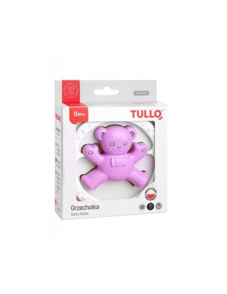 Piękna pastelowa grzechotka Tullo to idealna zabawka dla najmłodszych.