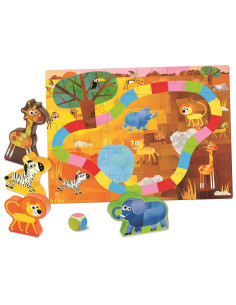 Pierwsza Gra Planszowa dla Maluszków Let’s go SAFARI Ludattica 2