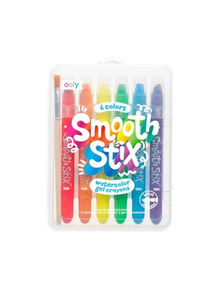 Kredki Żelowe Akwarelowe Smooth Stix Ooly