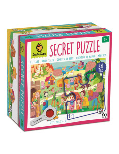 Puzzle z Ukrytymi Obrazkami POSTACIE z BAJEK Sekretne Puzzle Ludattica