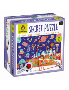Puzzle z Ukrytymi Obrazkami Sekretne Puzzle KOSMOS Ludattica