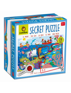 Puzzle z Ukrytymi Obrazkami Sekretne Puzzle MORZE Ludattica