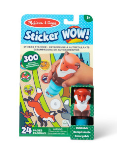 Stempel z Naklejkami Sticker Wow Lisek Melissa & Doug