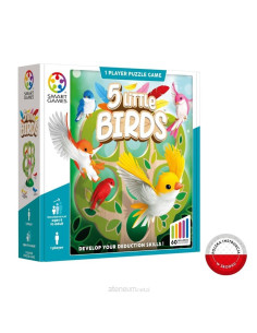 Gra Logiczna Smart Games 5 Little Birds (ENG) IUVI GAMES