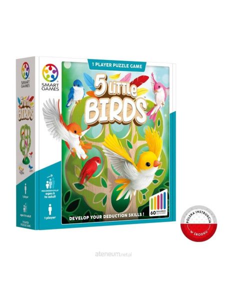 Gra Logiczna Smart Games 5 Little Birds (ENG) IUVI GAMES