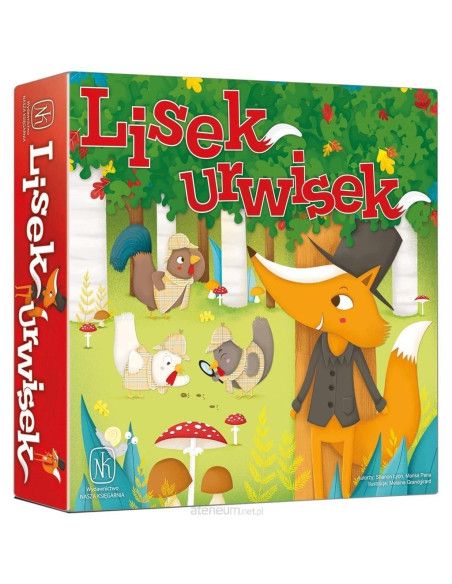 Gra detektywistyczna Lisek urwisek Nasza Księgarnia