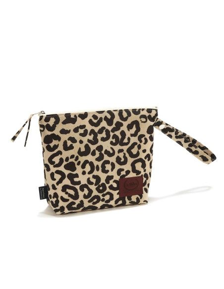 Kosmetyczka Wodoodporna LEOPARD CREAM by Magdalena Lamparska S La Millou