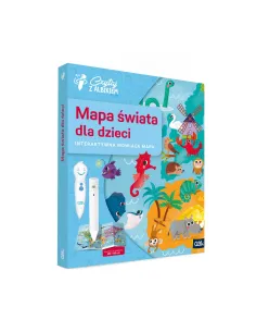 Interaktywna Mapa Świata dla Dzieci 4+ Czytaj z Albikiem Albi