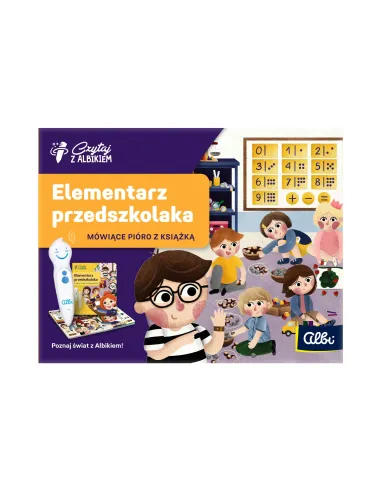 Zestaw Edukacyjny Elementarz przedszkolaka 3+ Albi