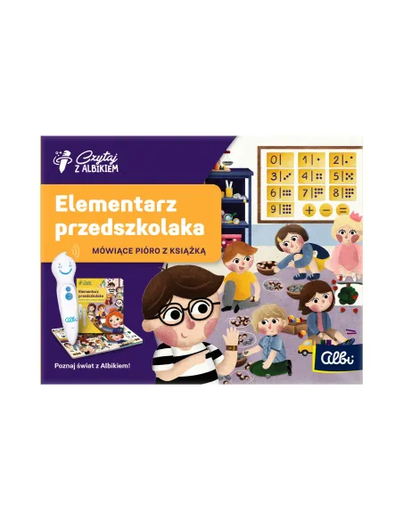 Zestaw Edukacyjny Elementarz przedszkolaka 3+ Albi