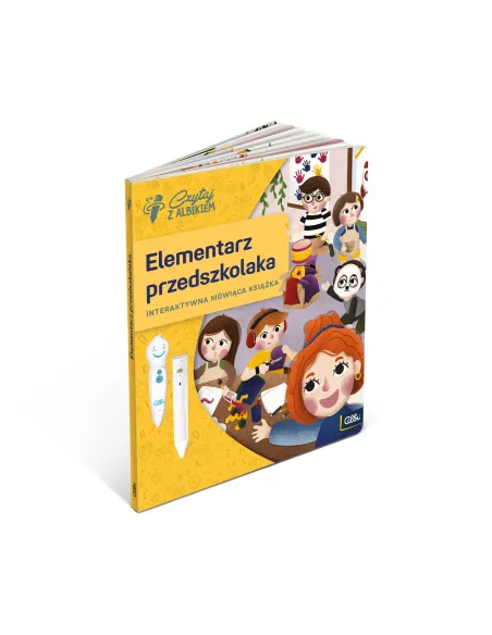 Interaktywna Książka Elementarz przedszkolaka 3+ Czytaj z Albikiem Albi