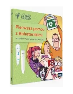 Interaktywna Książka Pierwsza pomoc z Bohaterskimi 7+ Czytaj z Albikiem Albik