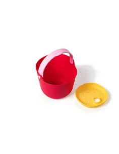 Wiaderko z sitkiem dla Dzieci Bucki Cherry + Banana Pink 2